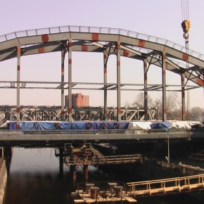 Открытие американских мостов на Обводном запланировано на декабрь 2012