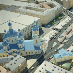 Проект реконструкции Сенной площади утвержден Смольным (фото)