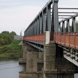 Строительство нового моста через Волхов на трассе 