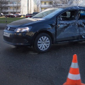 В ДТП в Московском районе пострадали две малолетние девочки