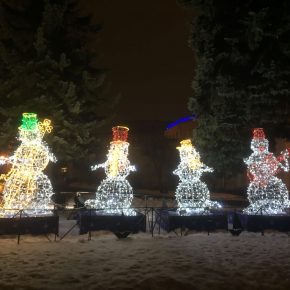 Дед Мороз на Невском