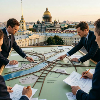 4 новые станции коричневой ветки метро введут к 2030 году