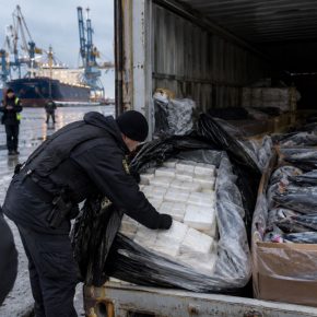 Кокаин из Эквадора в Петербурге: 500 кг нашли в порту в тушах тунца