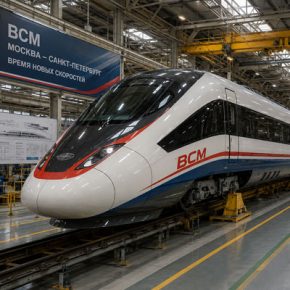 Поезда для ВСМ Москва-СПб уже собирают на Уральских локомотивах