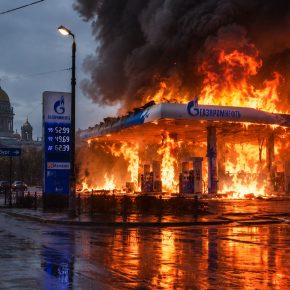 Петербургскую школьницу, пытавшуюся поджечь АЗС отправили под домашний арест