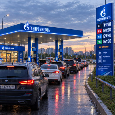 Где есть бензин в Петербурге: на заправках стало свободнее