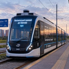 Беспилотный общественный транспорт будут тестировать в Петербурге
