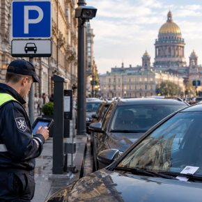 Новые штрафы за неоплату парковки в центре Петербурга вероятно вырастут в 1,5-10 раз