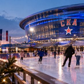 На СКА Арене устроят каток - уже в первые выходные ноября большой лёд будет доступен желающим