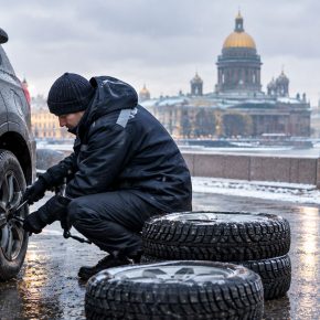 Петербургским водителям пора менять резину на зимнюю - синоптики